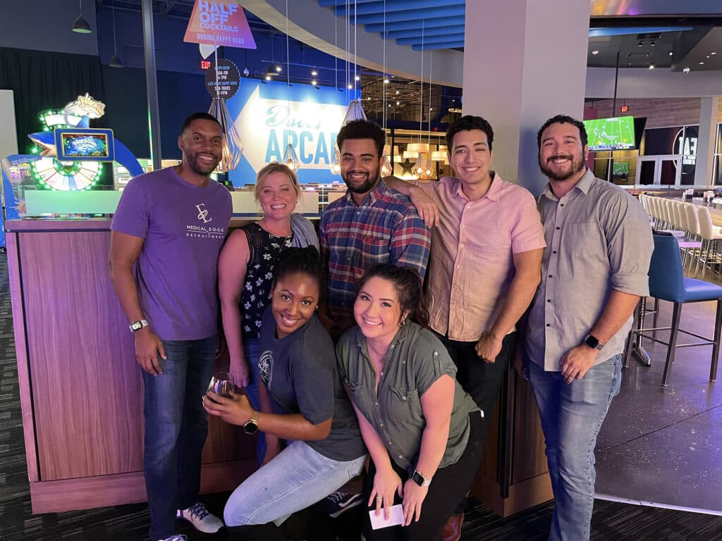 Medical Edge Employee Gathering